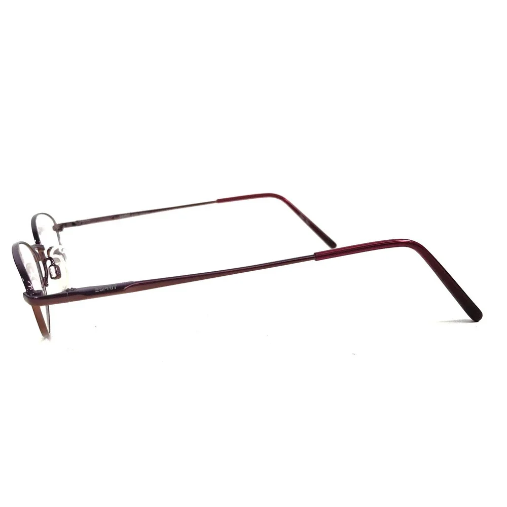 Espirit Petite Eyeglasses Frames 9190 031 Polished Purple Wire Rim 47-18-135